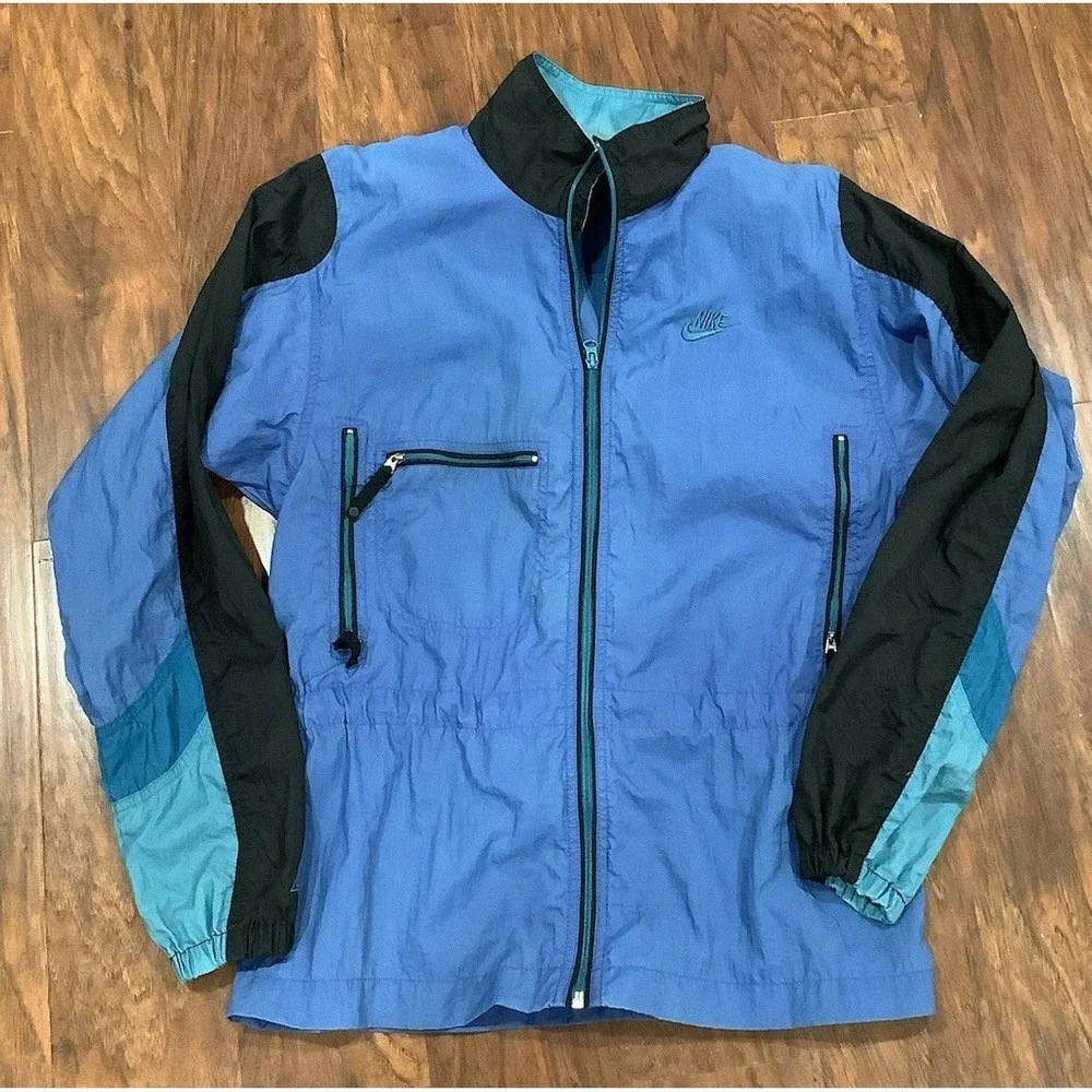 Nike ACG jacket nylon size L black/blue (0691)